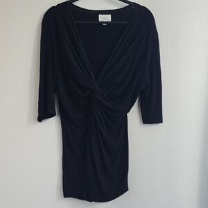 Anthropologie -Deletta black Blouse